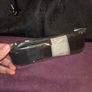 Gianfranco Ferre Black Leather and Monogram Canvas Laptop Bag Image 5