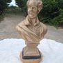 Early 20th Century Clay Bust of Lord Byron(1.8kgs) Image 2