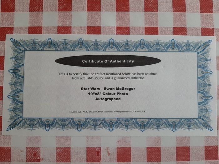 Ewan McGregor Autograph