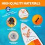 Inflatable Stand Up Paddle Board, 10ft Paddle Boards for Adults with Premium SUP Paddleboard Accessories & Backpack, Wide Stable Design, Non-Slip Comfort Deck for Beginners & Experts Image 2