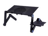 Cooling Fan Laptop desk Notebook Holder tv bed PC Lapdesk Table Stand With Mouse Pad