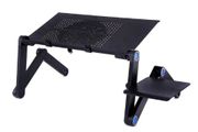 Cooling Fan Laptop desk Notebook Holder tv bed PC Lapdesk Table Stand With Mouse Pad