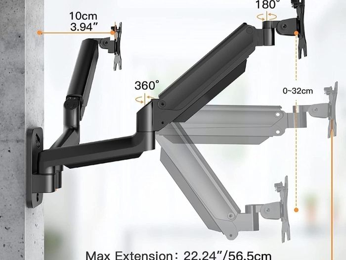 Dual Monitor Wall Mount