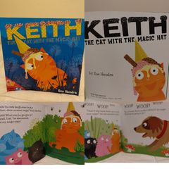 Keith The Cat With The Magic Hat Story Book