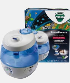 Vicks Sweetdreams Cool Mist Humidifier With Projector