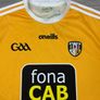 Oneills Antrim Gaa Home Jersey Shirt Mens Medium Image 3