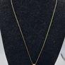 9ct yellow gold  diamond necklace Image 2