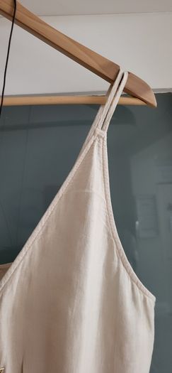 Zara Linen Midi Sz Xl (fit 12-14uk)