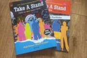 Take a stand CSPE work book and portfolio book junior cert books