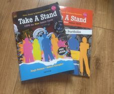 Take a stand CSPE work book and portfolio book junior cert books