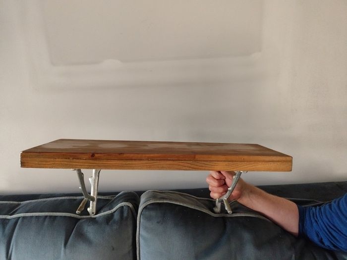 Wooden shelf