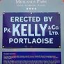 Kelly's Portlaoise enamel haybarn sign Image 6