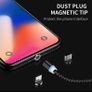 3in1 Magnetic USB Cable Charger FAST Charging Type-C Micro iOS Image 2