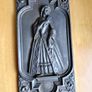Vintage Cast Iron Relief Picture Image 2