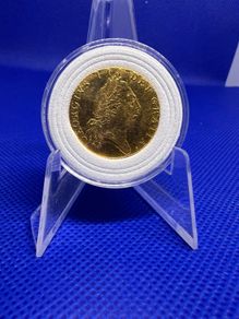 Rare 1790 George III Spade Half-Guinea gold coin