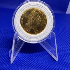 Rare 1790 George III Spade Half-Guinea gold coin