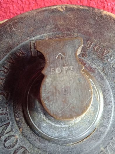 Vintage Dean Of London / Leather / Brass Tape Measure