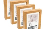 Ikea RIBBA Chunky Box Photo Frames x3