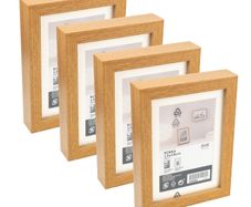 Ikea RIBBA Chunky Box Photo Frames x3