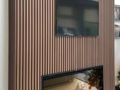 Wall Panelling - Slat Wall Panel Walnut 290x16.8cm