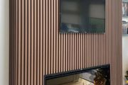Wall Panelling - Slat Wall Panel Walnut 290x16.8cm