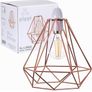 Lampshade for Ceiling, Lamp Shades | Light Shade Ceiling Light Industrial Wire Basket Metal Basket Pendant Lighting Ceiling Light Shade, Lamp Shades Ceiling (MULTIPLE COLOURS) Image 3