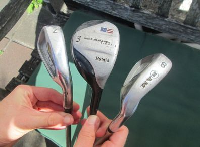 3 x Men's Golf Clubs