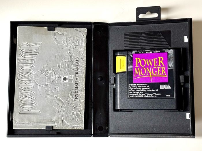 Power Monger for Sega Mega Drive - Boxed and Minty