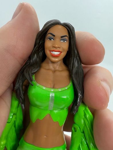 wwe elite series 25 Brodus Clay & The Funkadactyls Naomi & Cameron action figures
