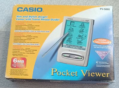 Casio pocket viewer PV-S660