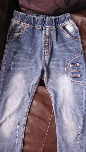 Two pairs of boy's jeans