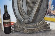Large Cast Eire harp
