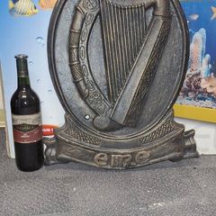 Large Cast Eire harp