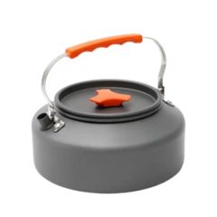 1.1 L camping kettle. Hiking kettle. Picnic kettle. Lightweight.
