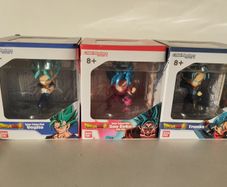 Dragon Ball Super Chibi Masters  3 Figure Lot