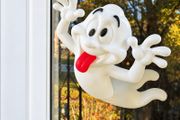 Cheeky Ghost Through the Window - 3D - Halloween Decor - 3 Sizes