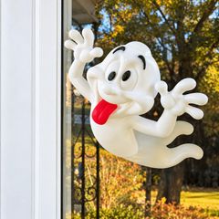 Cheeky Ghost Through the Window - 3D - Halloween Decor - 3 Sizes