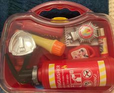 Fire Man's Carry Case plus Extra pieces.