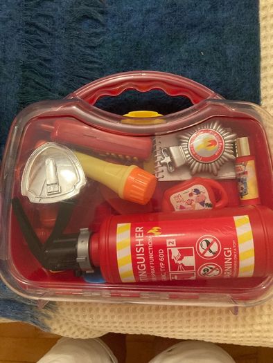 Fire Man's Carry Case plus Extra pieces.