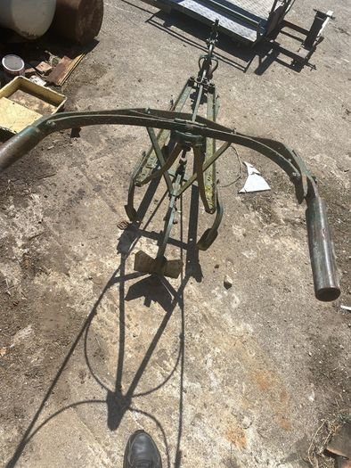Horse drawn drill grubber