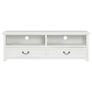 TV Cabinet White 120x30x40 cm Wood Image 4