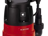 GC-DP 3730 Clean / Dirty Water Pump | 370W Submersible Pump, 9000 L/H, Float Switch, 5M Cord | 2-In-1 Electric Sump Pump - Drain Floods, Empty Hot Tubs And Pools