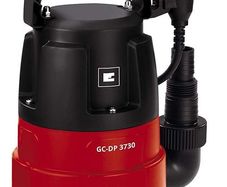 GC-DP 3730 Clean / Dirty Water Pump | 370W Submersible Pump, 9000 L/H, Float Switch, 5M Cord | 2-In-1 Electric Sump Pump - Drain Floods, Empty Hot Tubs And Pools