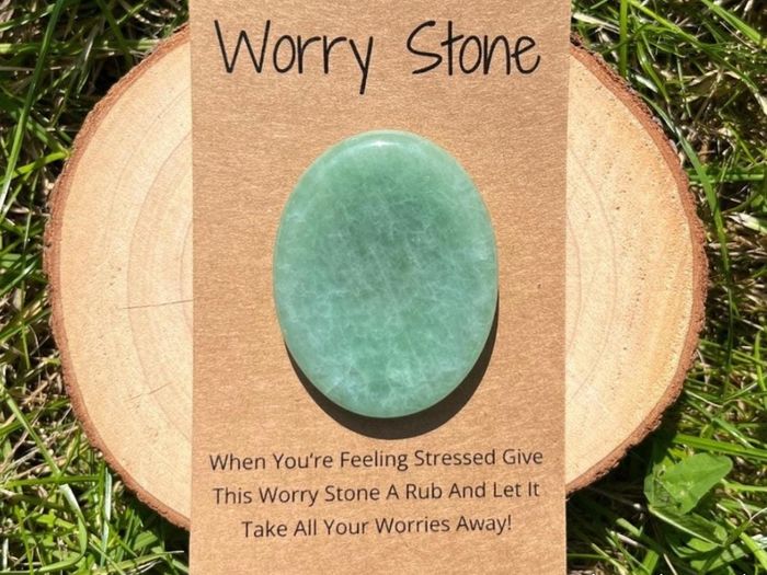 Worry Stones Gemstone Crystal Pocket Fidget Anxiety