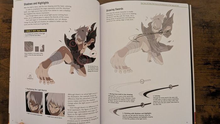 Art book Dynamic Manga drawing