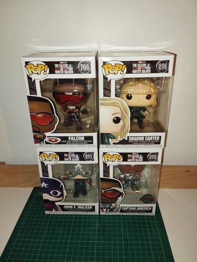 The Falcon and The Winter Soldier Funko Pop Set