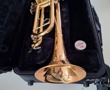 Yamaha YRT4335G Intermediate Trumpet Gld Brass Bel