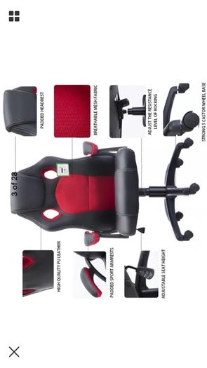Ergonomic Racing Office Swivel Chair
