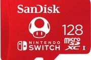 microSDXC UHS-I card for Nintendo 128GB - Nintendo licensed Product, Red (FREE POSTAGE)
