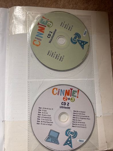 Cinnte 3 - Junior Cycle Irish books